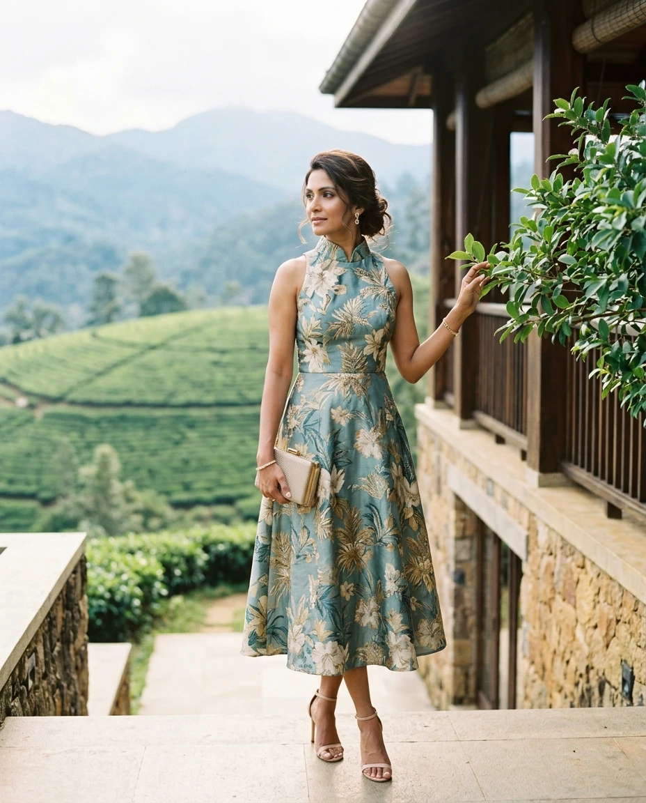 Gemma Deeks Style Guide: Cocktail Attire Mother’s Day in Sri Lanka Summer 2026