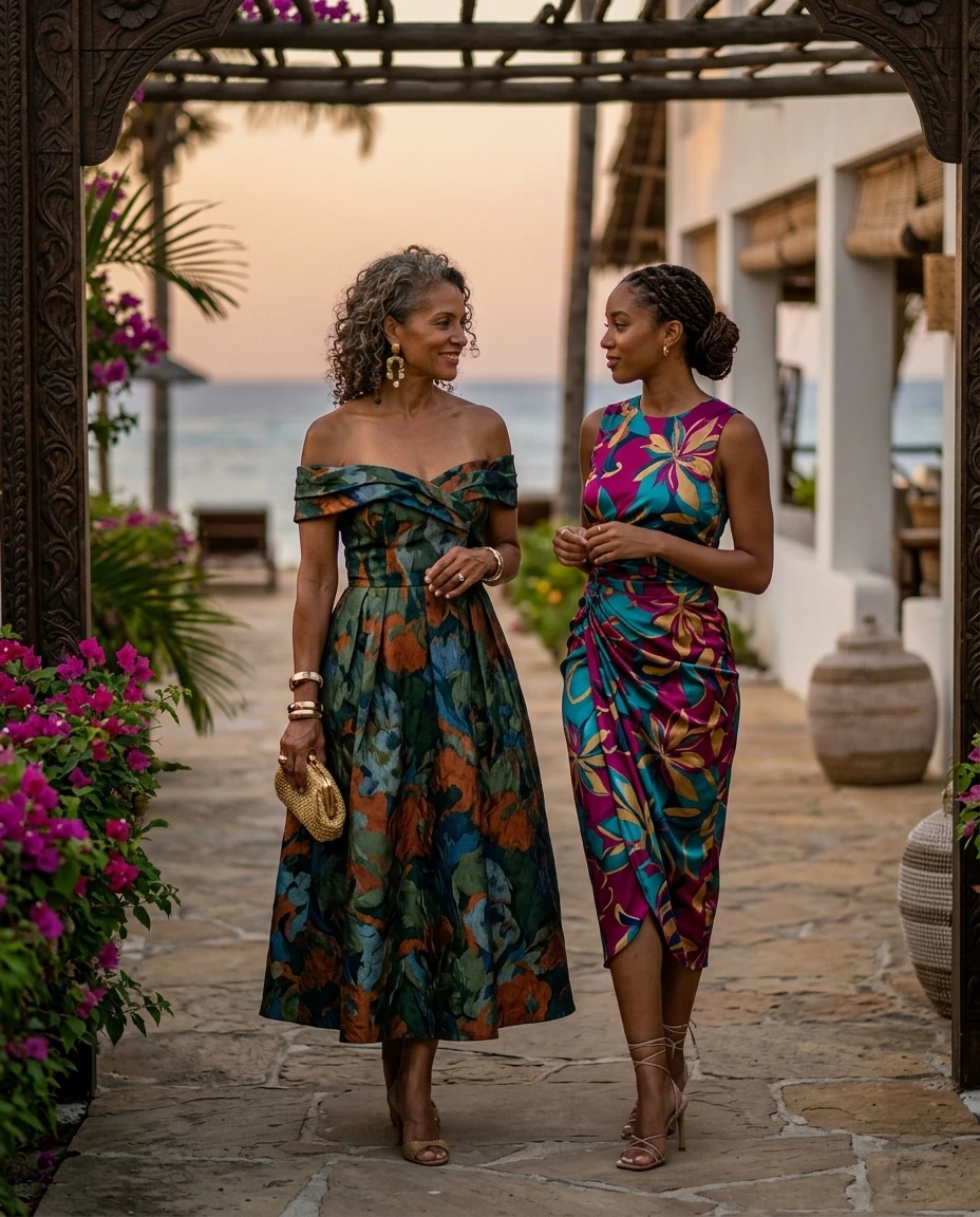 Gemma Deeks Style Guide: Cocktail Attire Mother’s Day in Zanzibar Summer 2026