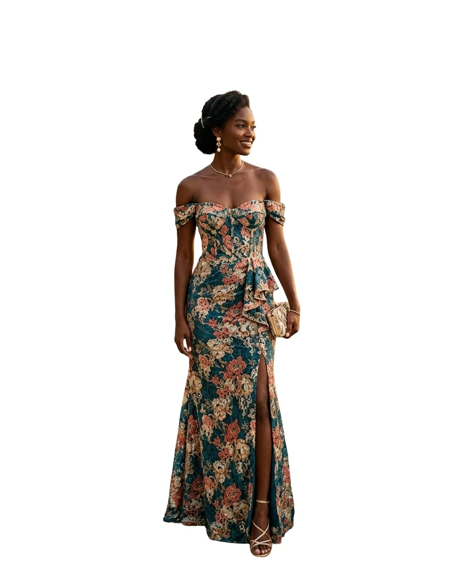 Gemma Deeks Style Guide: Cocktail Attire wedding guest dress in Montego Bay Summer 2026