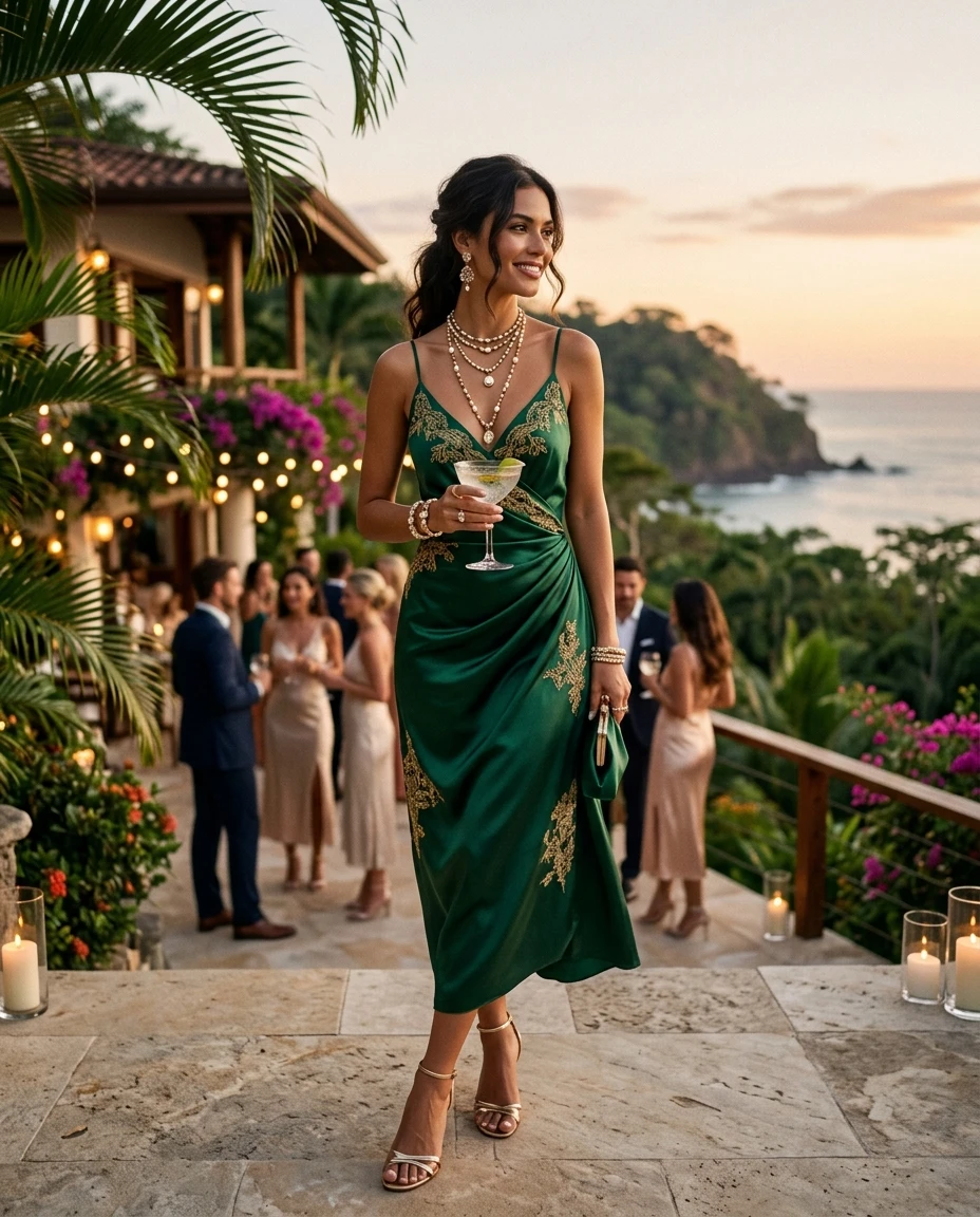 Gemma Deeks Style Guide: Cocktail Birthday in Costa Rica Summer 2026
