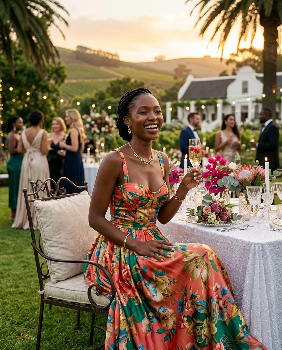 Gemma Deeks Style Guide: Cocktail Birthday in South Africa Summer 2026