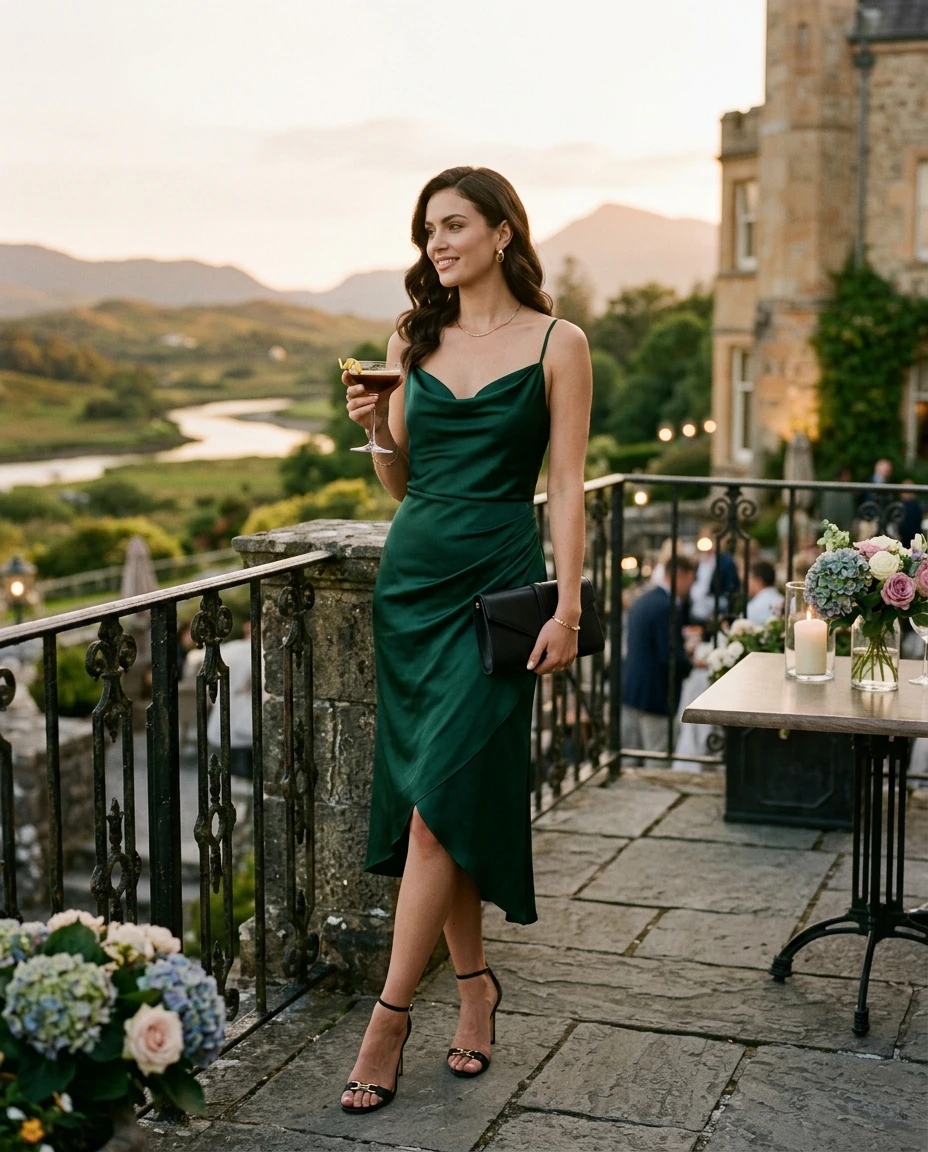 Gemma Deeks Style Guide: Cocktail Date night in Ireland Summer 2026