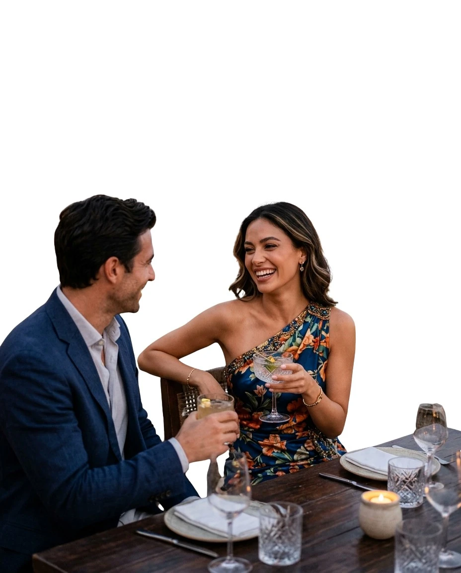 Gemma Deeks Style Guide: Cocktail Date night in Marbella Summer 2026