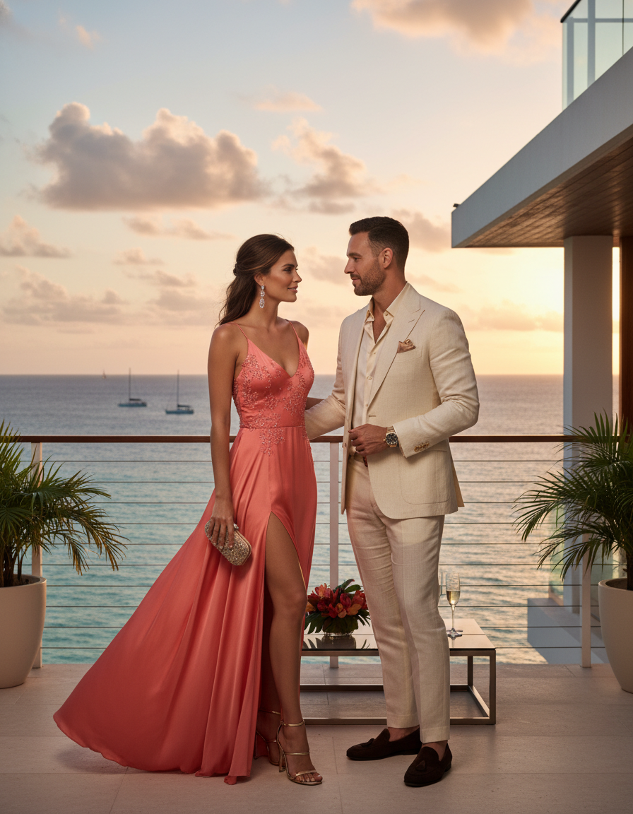 Gemma Deeks Style Guide: Cocktail Date night in Montego Bay Summer 2026