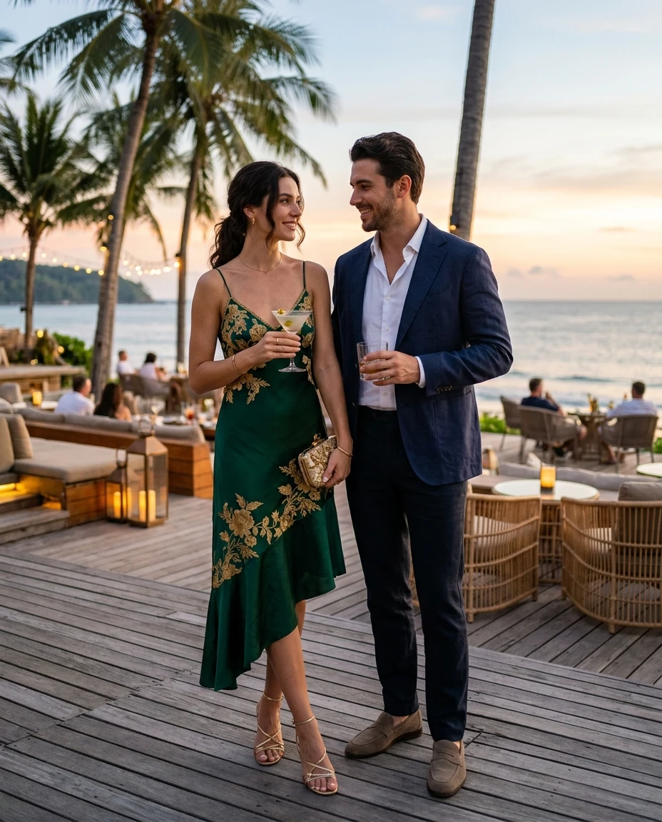 Gemma Deeks Style Guide: Cocktail Date night in Phuket Summer 2026