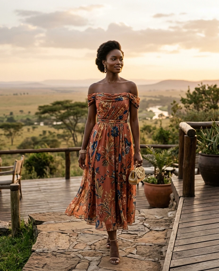 Gemma Deeks Style Guide: Cocktail Designer Summer Dresses in Kenya Summer 2026
