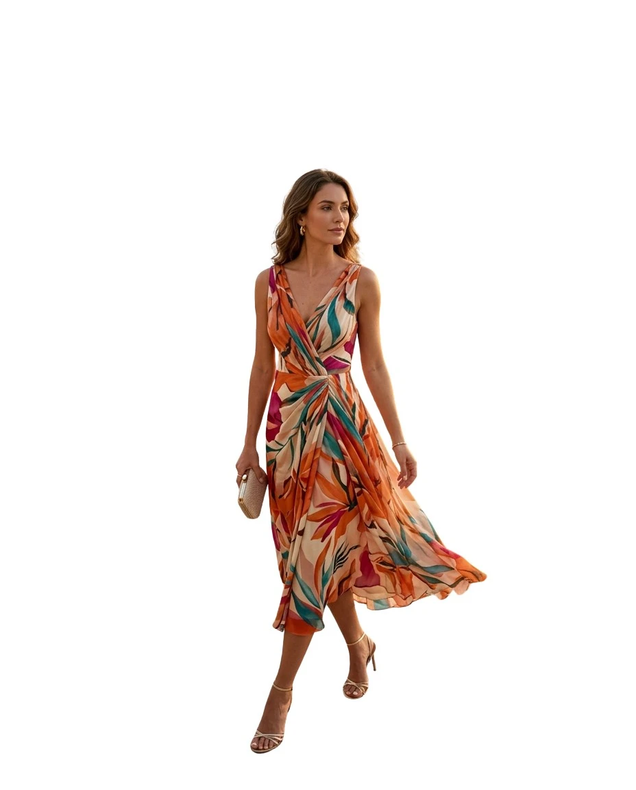 Gemma Deeks Style Guide: Cocktail Designer Summer Dresses in La Romana Summer 2026