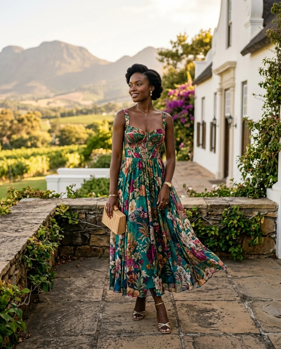 Gemma Deeks Style Guide: Cocktail Designer Summer Dresses in South Africa Summer 2026