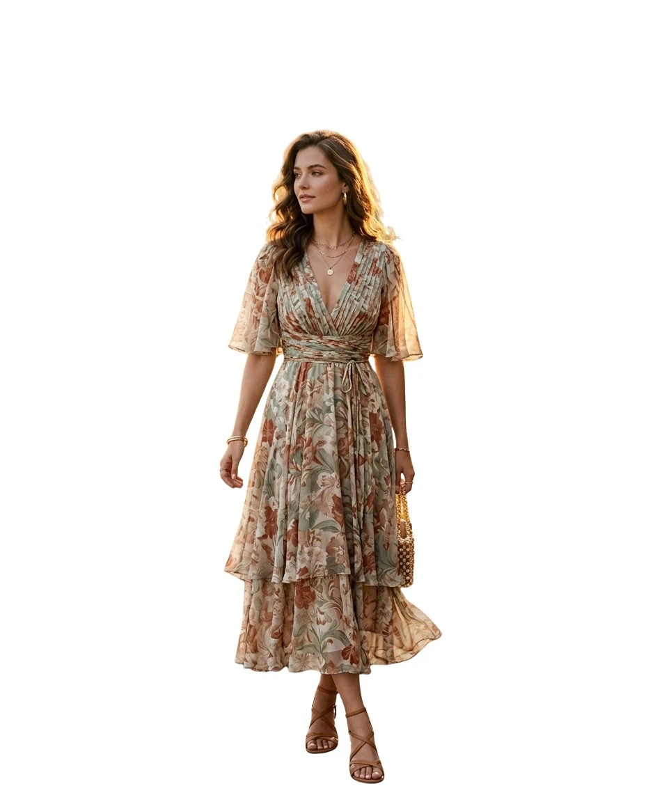 Gemma Deeks Style Guide: Cocktail Designer Summer Dresses in Tuscany Summer 2026