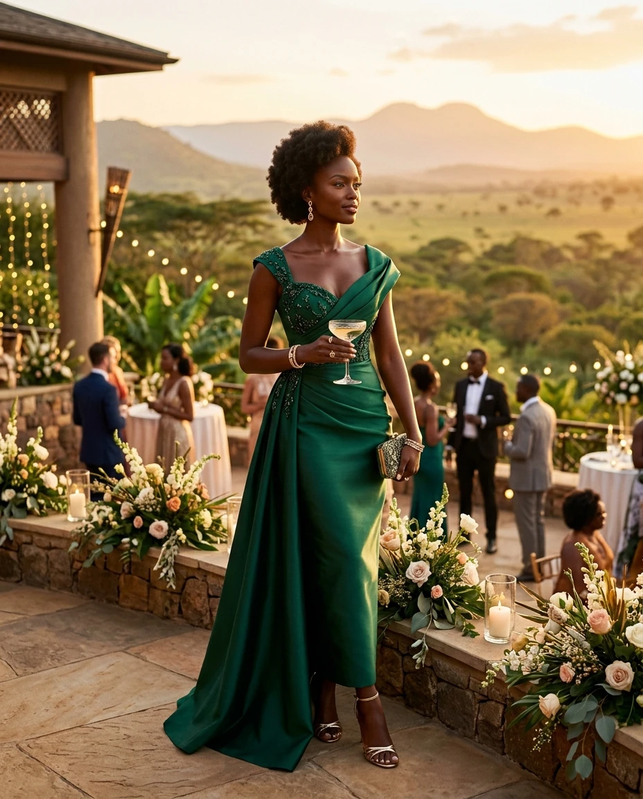 Gemma Deeks Style Guide: Cocktail Holiday parties in Kenya Summer 2026