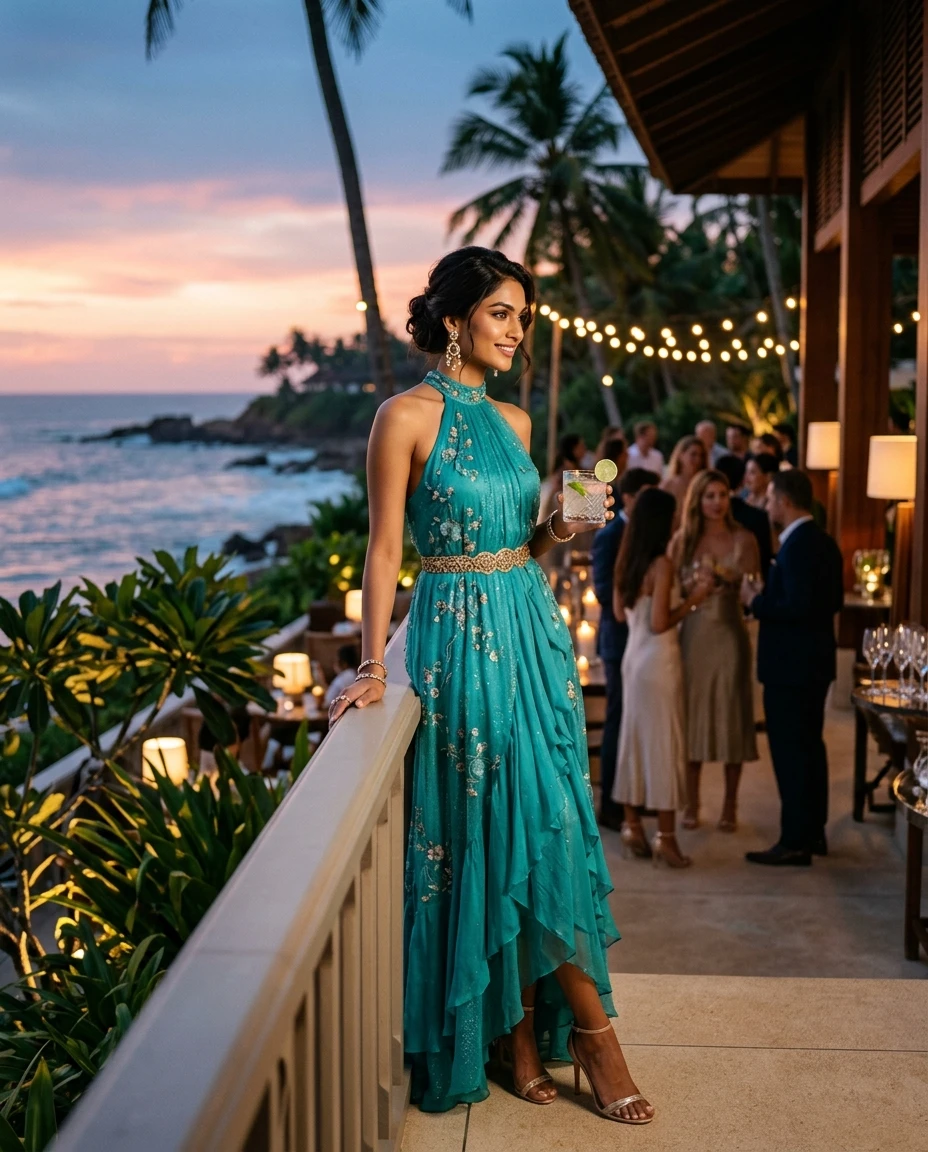 Gemma Deeks Style Guide: Cocktail Holiday parties in Sri Lanka Summer 2026