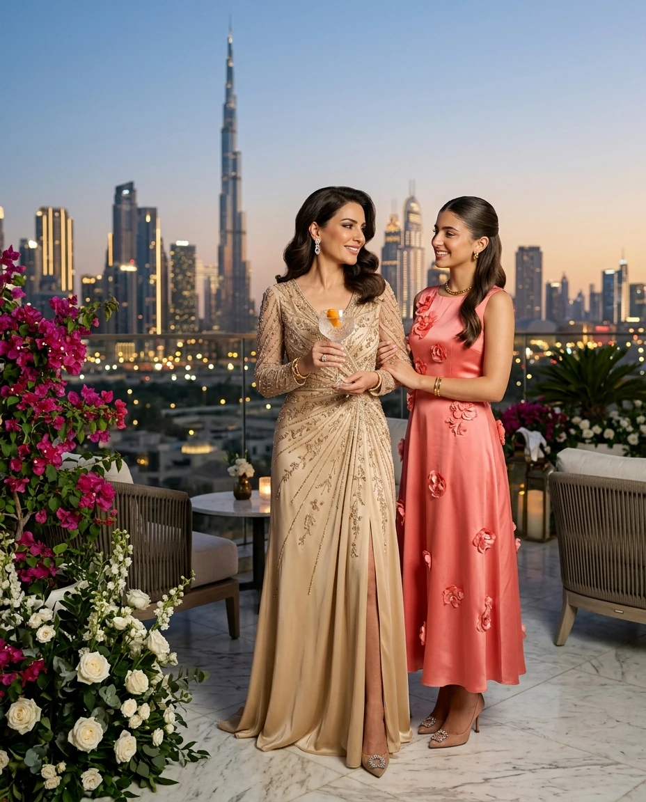Gemma Deeks Style Guide: Cocktail Mother’s Day in Dubai Summer 2026