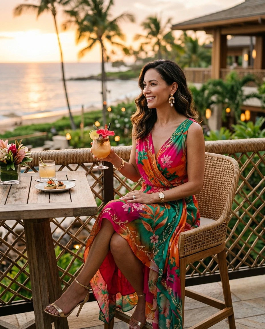 Gemma Deeks Style Guide: Cocktail Mother’s Day in Hawaii Summer 2026