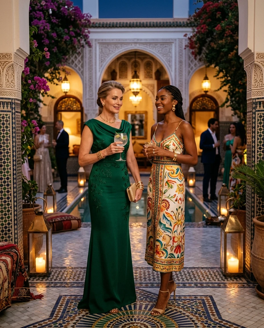 Gemma Deeks Style Guide: Cocktail Mother’s Day in Marrakech Summer 2026