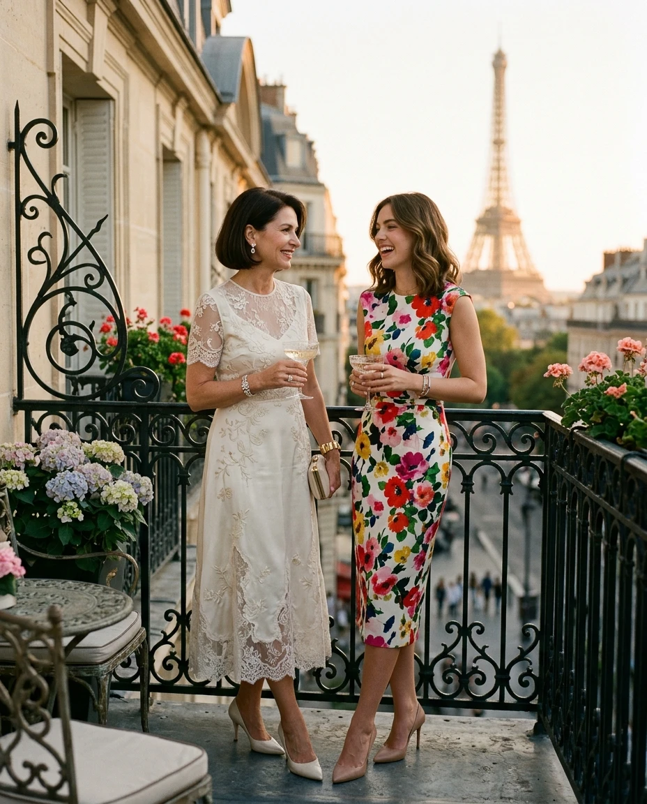 Gemma Deeks Style Guide: Cocktail Mother’s Day in Paris Summer 2026