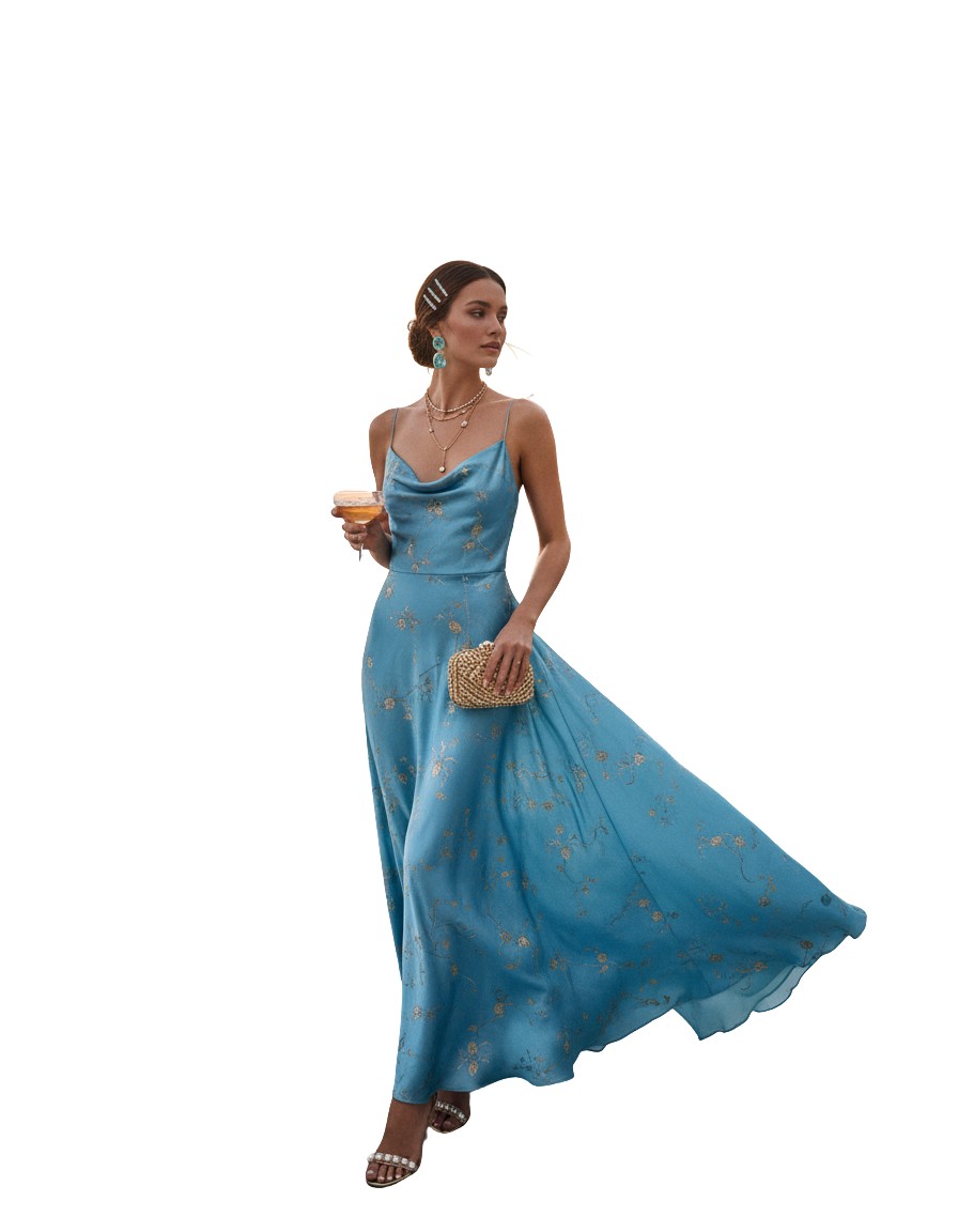 Gemma Deeks Style Guide: Cocktail wedding guest dress in Amalfi Coast Summer 2026