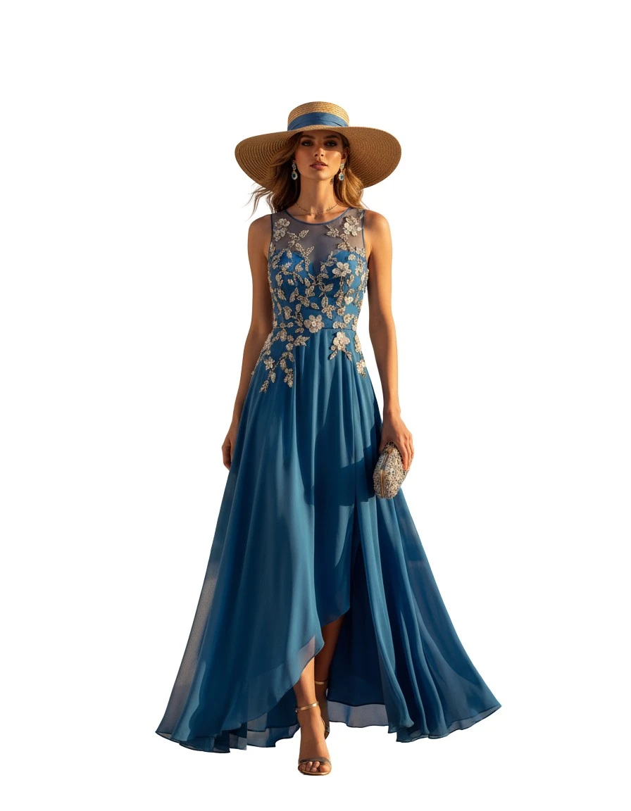 Gemma Deeks Style Guide: Cocktail wedding guest dress in Cyprus Summer 2026