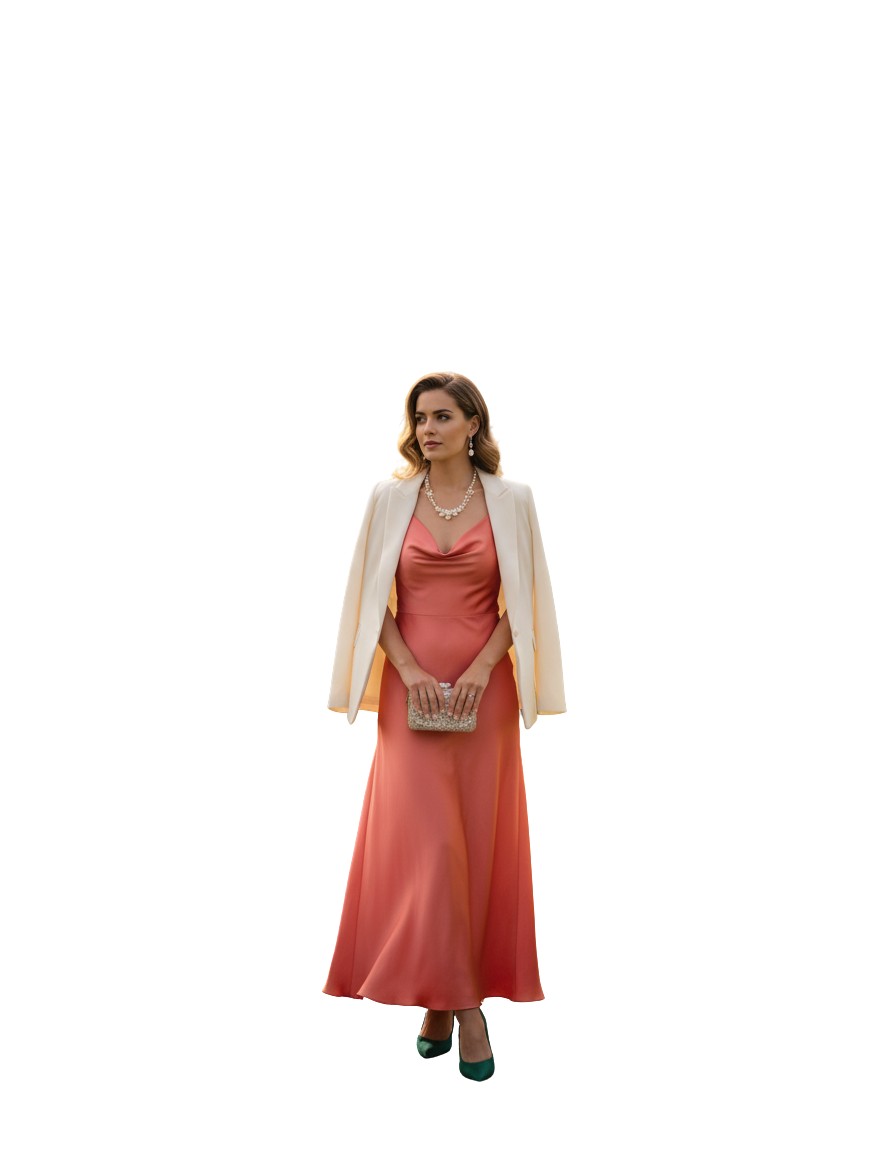 Gemma Deeks Style Guide: Cocktail wedding guest dress in Ireland Summer 2026