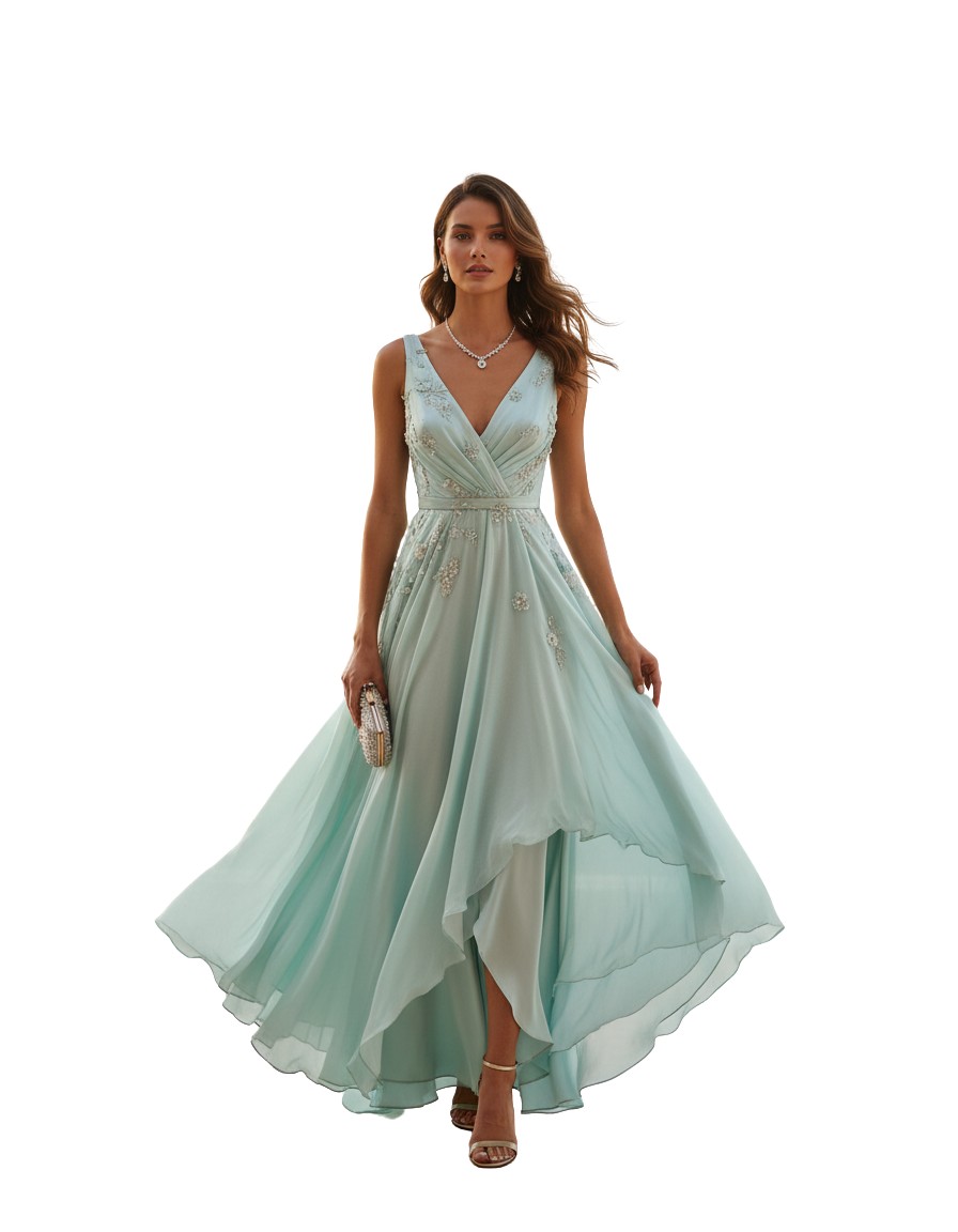 Gemma Deeks Style Guide: Cocktail wedding guest dress in La Romana Summer 2026