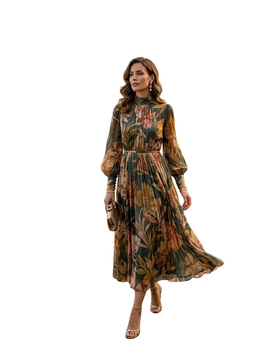 Gemma Deeks Style Guide: Cocktail wedding guest dress in Tuscany Summer 2026
