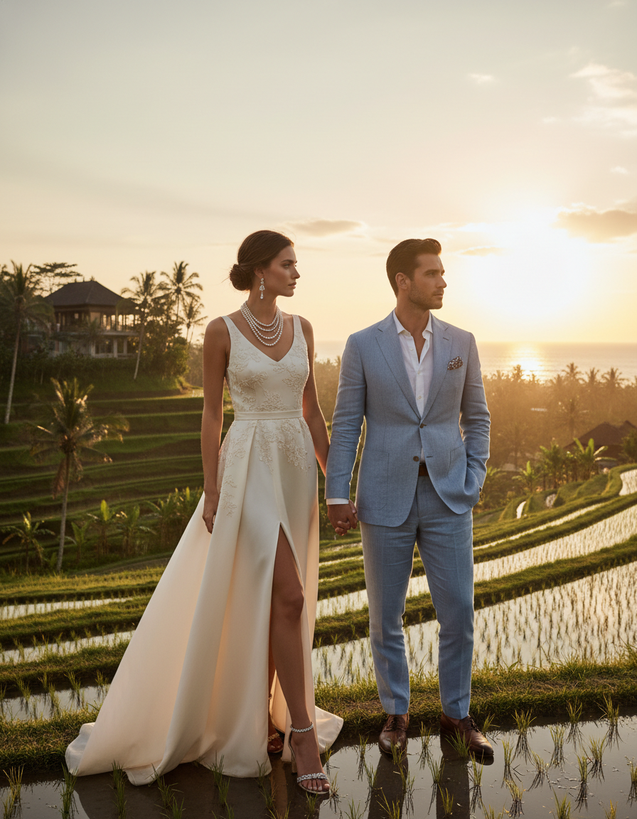 Gemma Deeks Style Guide: Elegant Chic Anniversary in Bali Summer 2026