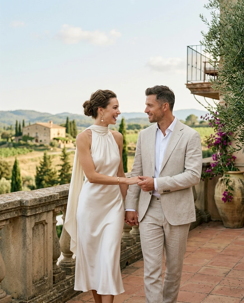 Gemma Deeks Style Guide: Elegant Chic Anniversary in Catalonia Summer 2026