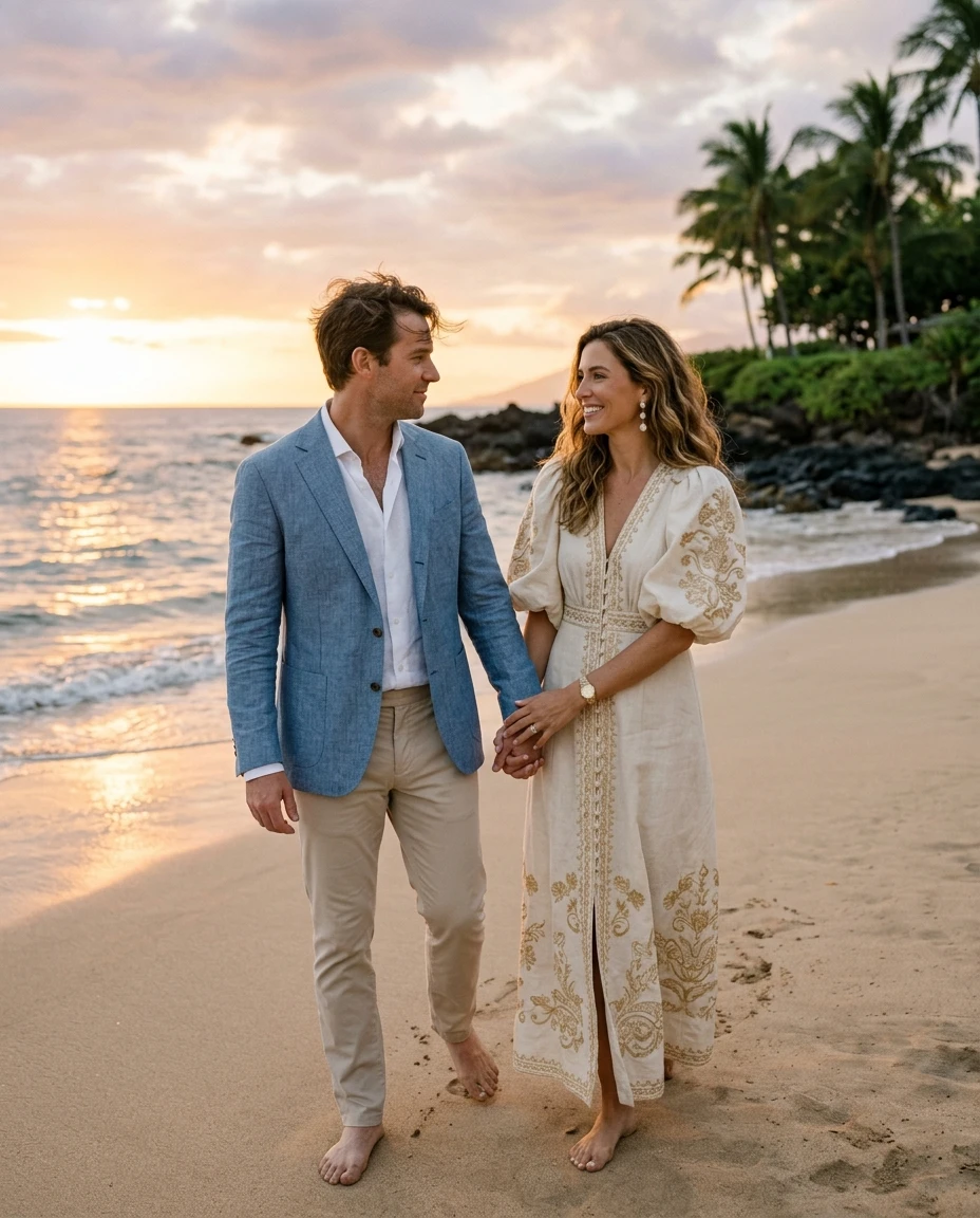 Gemma Deeks Style Guide: Elegant Chic Anniversary in Hawaii Summer 2026