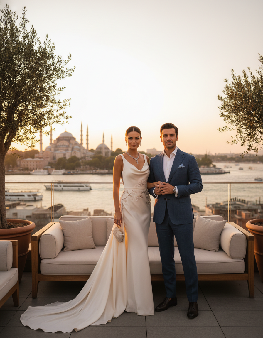 Gemma Deeks Style Guide: Elegant Chic Anniversary in Istanbul Summer 2026