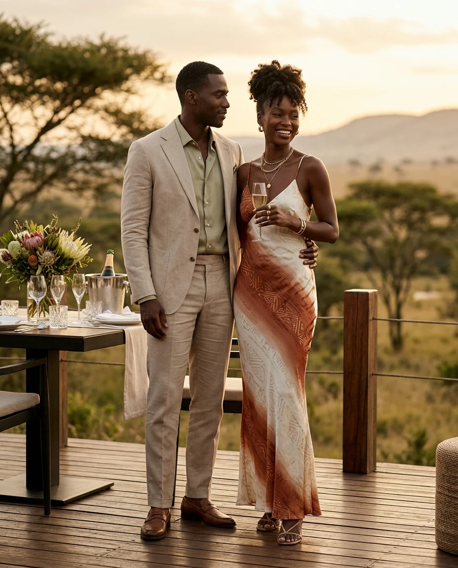 Gemma Deeks Style Guide: Elegant Chic Anniversary in Kenya Summer 2026