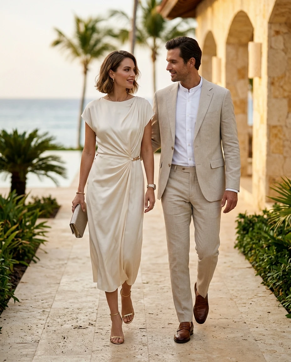 Gemma Deeks Style Guide: Elegant Chic Anniversary in La Romana Summer 2026