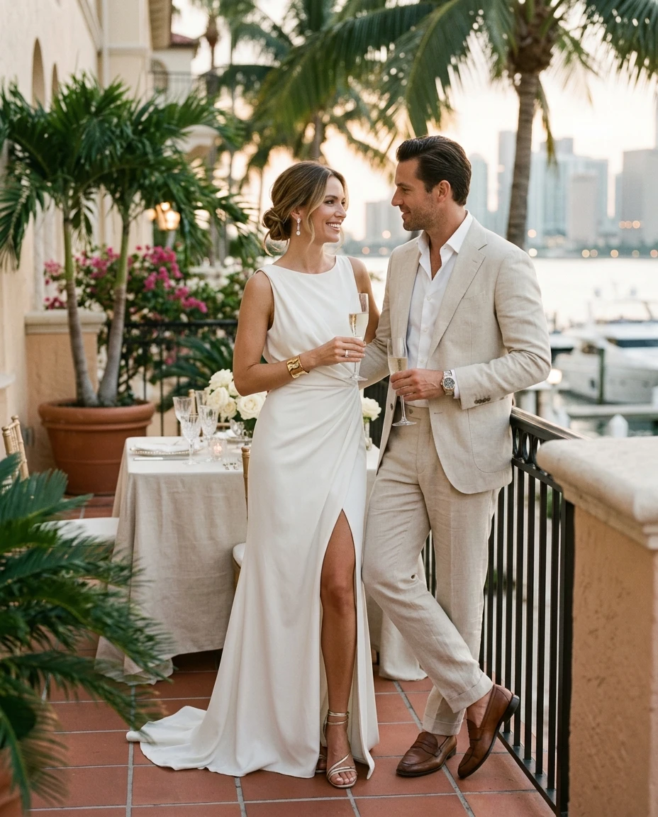 Gemma Deeks Style Guide: Elegant Chic Anniversary in Miami Summer 2026