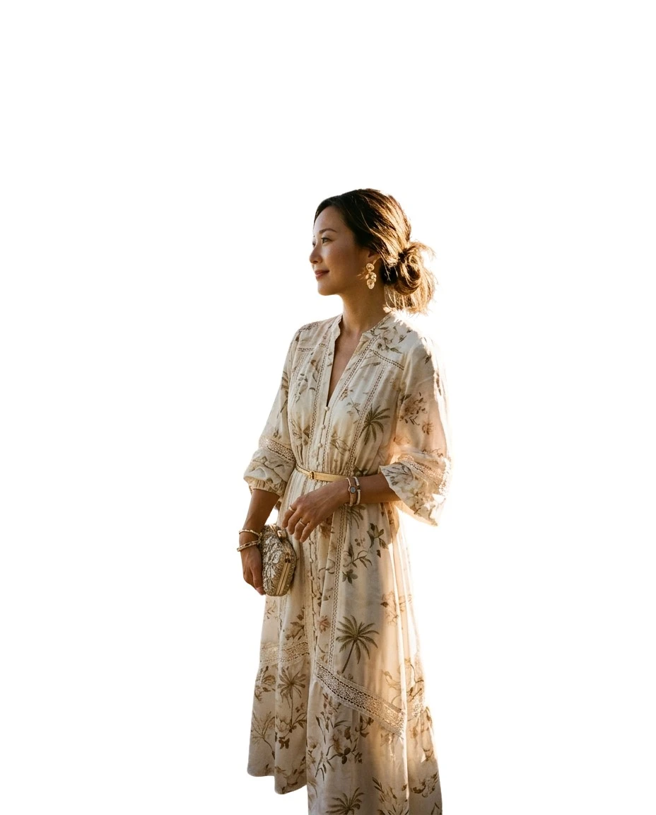 Gemma Deeks Style Guide: Elegant Chic Anniversary in Phuket Summer 2026