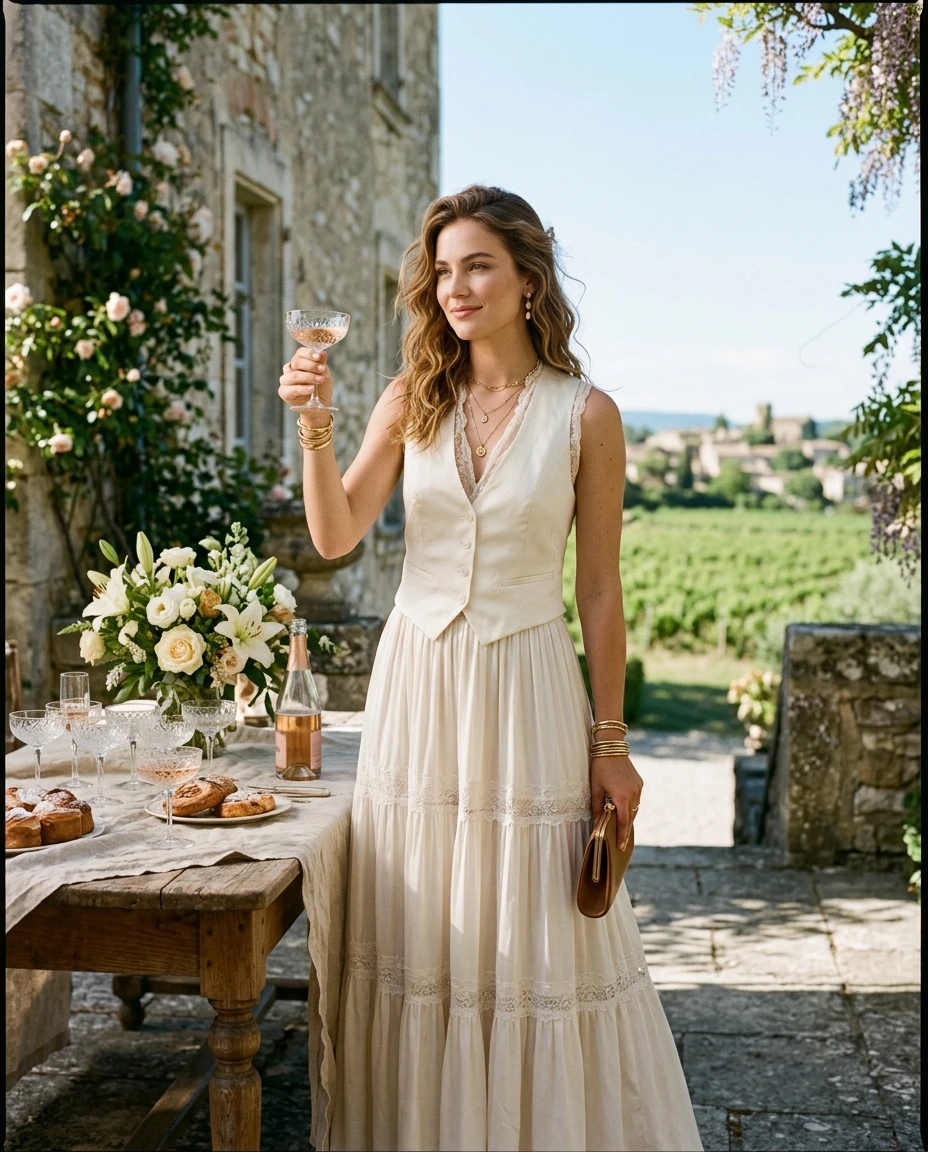 Gemma Deeks Style Guide: Elegant Chic Birthday in France Summer 2026