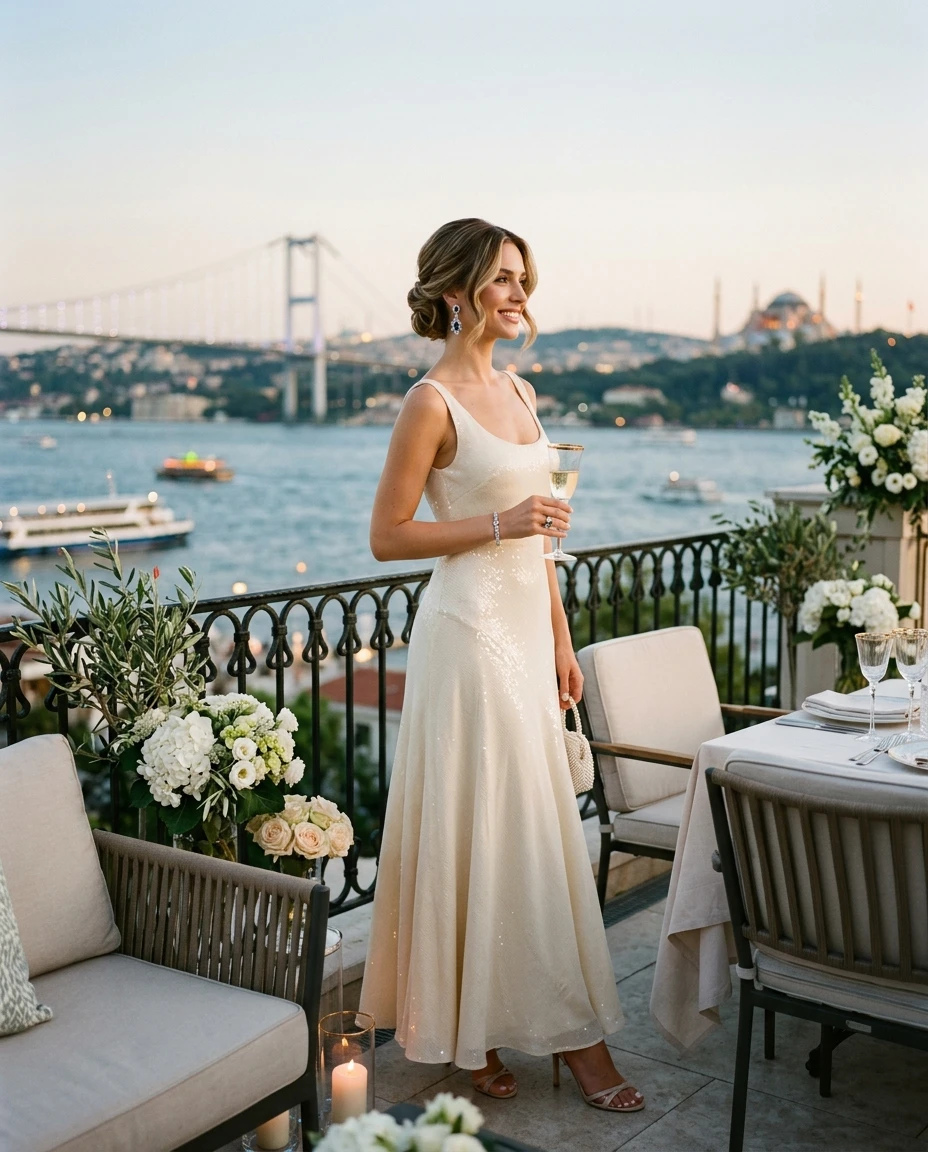 Gemma Deeks Style Guide: Elegant Chic Birthday in Istanbul Summer 2026