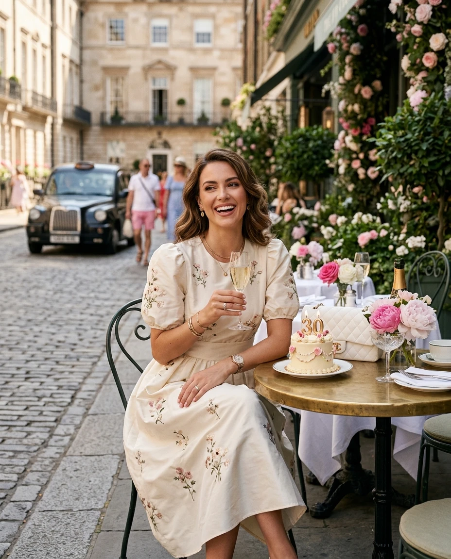 Gemma Deeks Style Guide: Elegant Chic Birthday in London Summer 2026