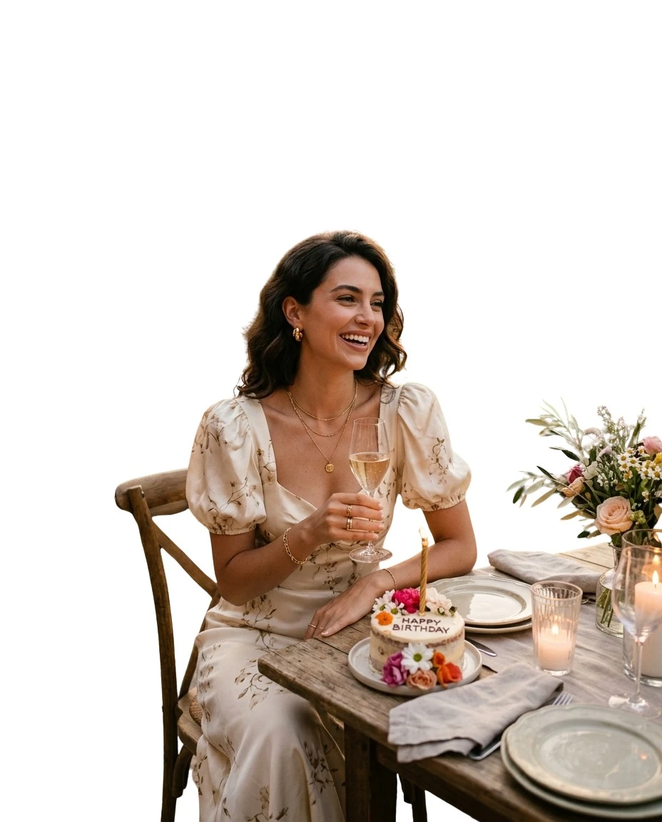 Gemma Deeks Style Guide: Elegant Chic Birthday in Majorca Summer 2026