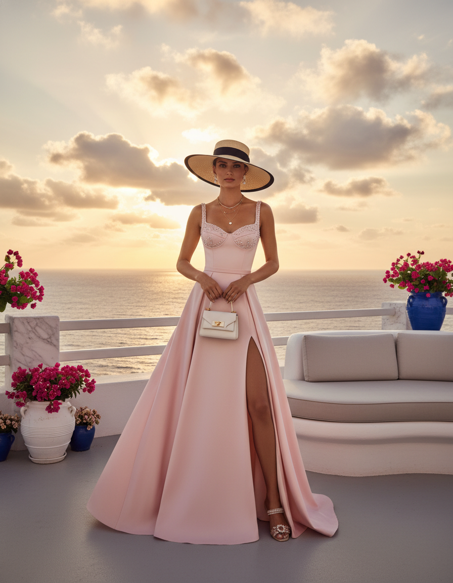 Gemma Deeks Style Guide: Elegant Chic Birthday in Mykonos Summer 2026