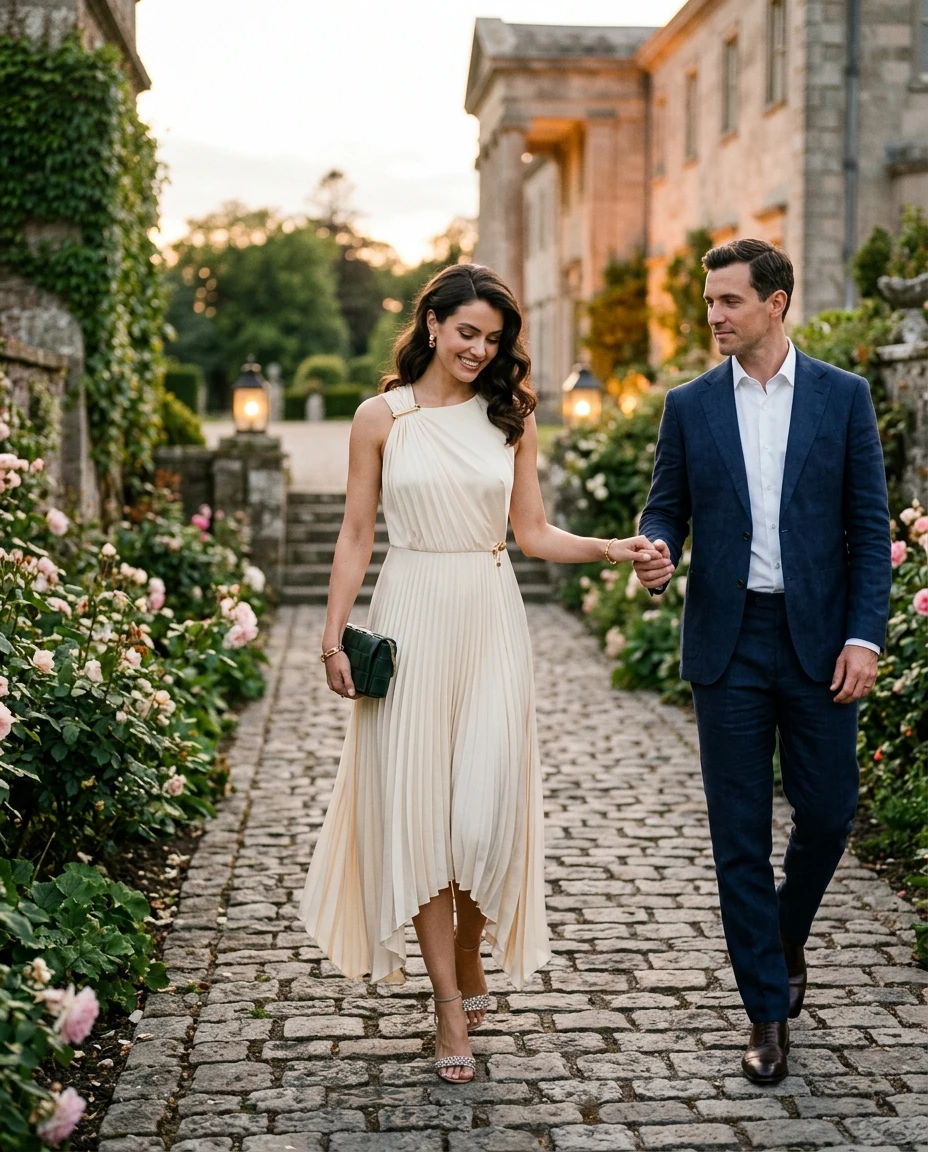Gemma Deeks Style Guide: Elegant Chic Date night in Ireland Summer 2026
