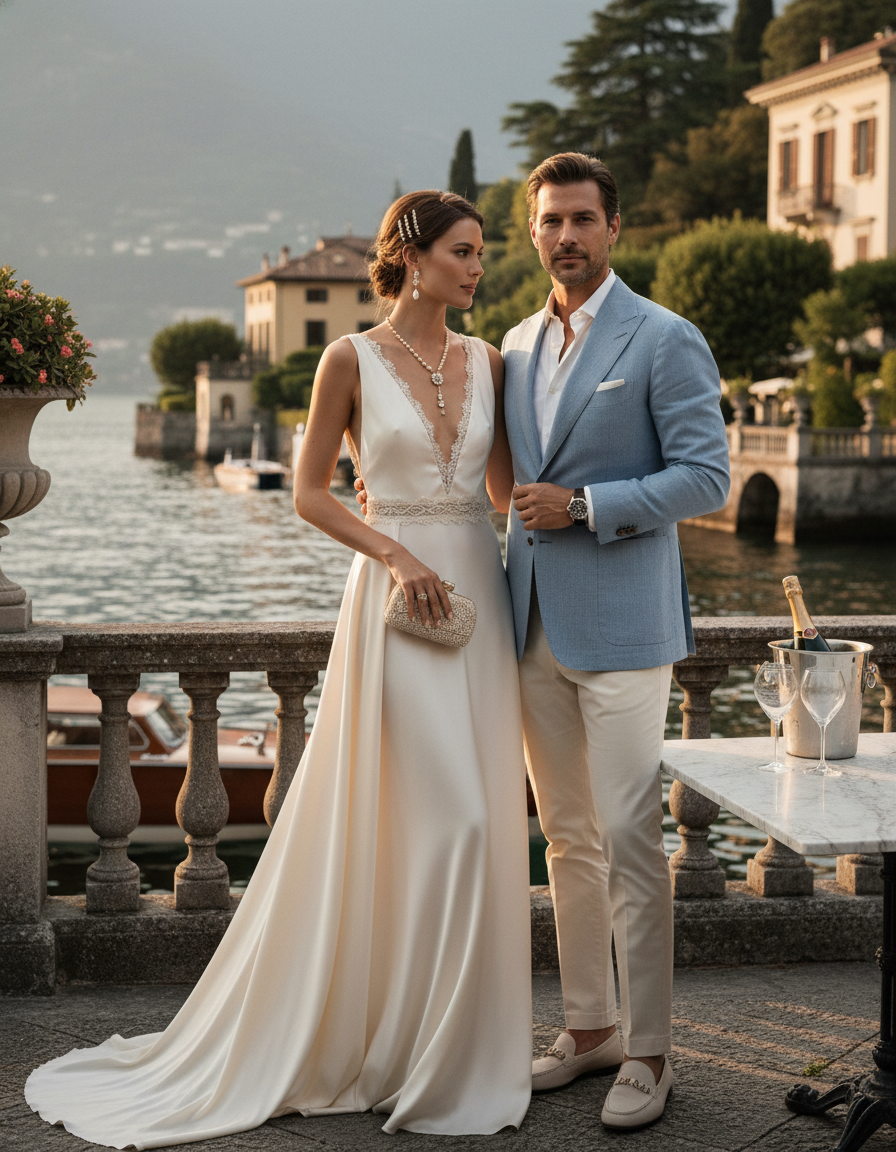 Gemma Deeks Style Guide: Elegant Chic Date night in Lake Como Summer 2026
