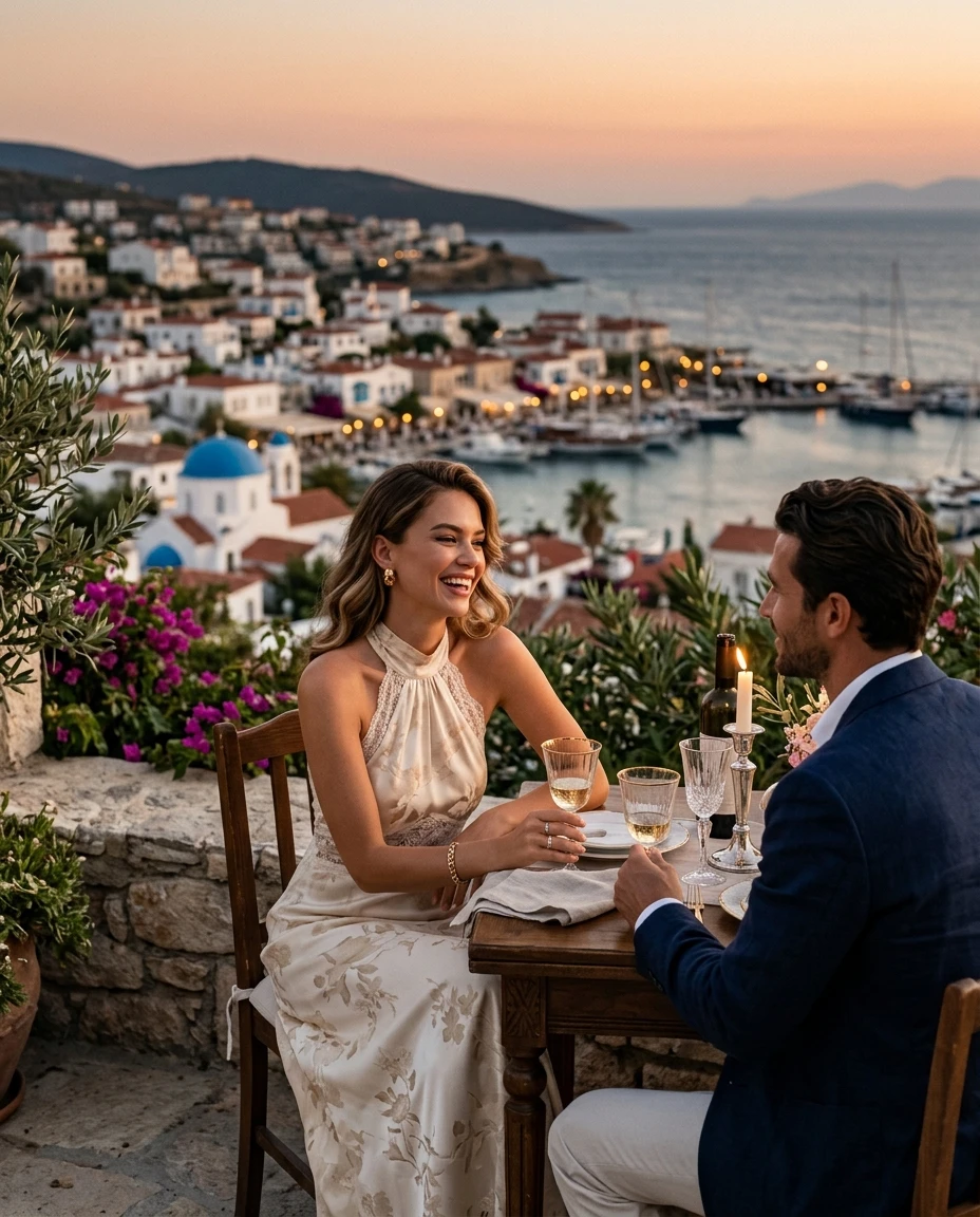 Gemma Deeks Style Guide: Elegant Chic Date night in Turkey Summer 2026