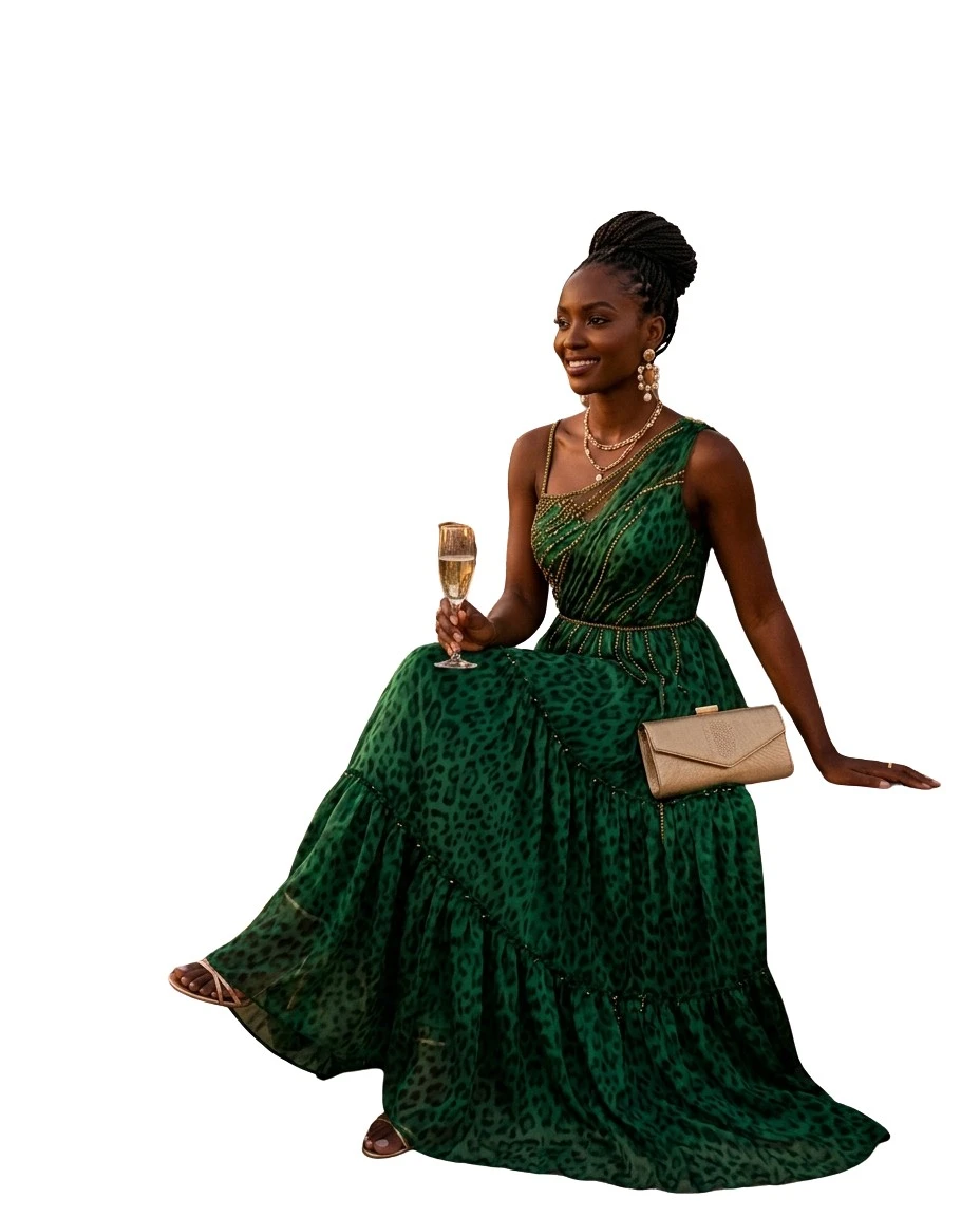 Gemma Deeks Style Guide: Elegant Chic Date night in Zanzibar Summer 2026