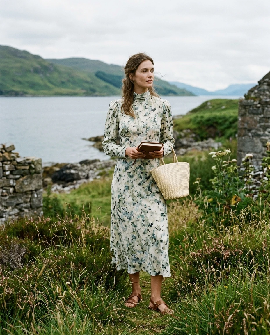 Gemma Deeks Style Guide: Elegant Chic Designer Summer Dresses in Scotland Summer 2026