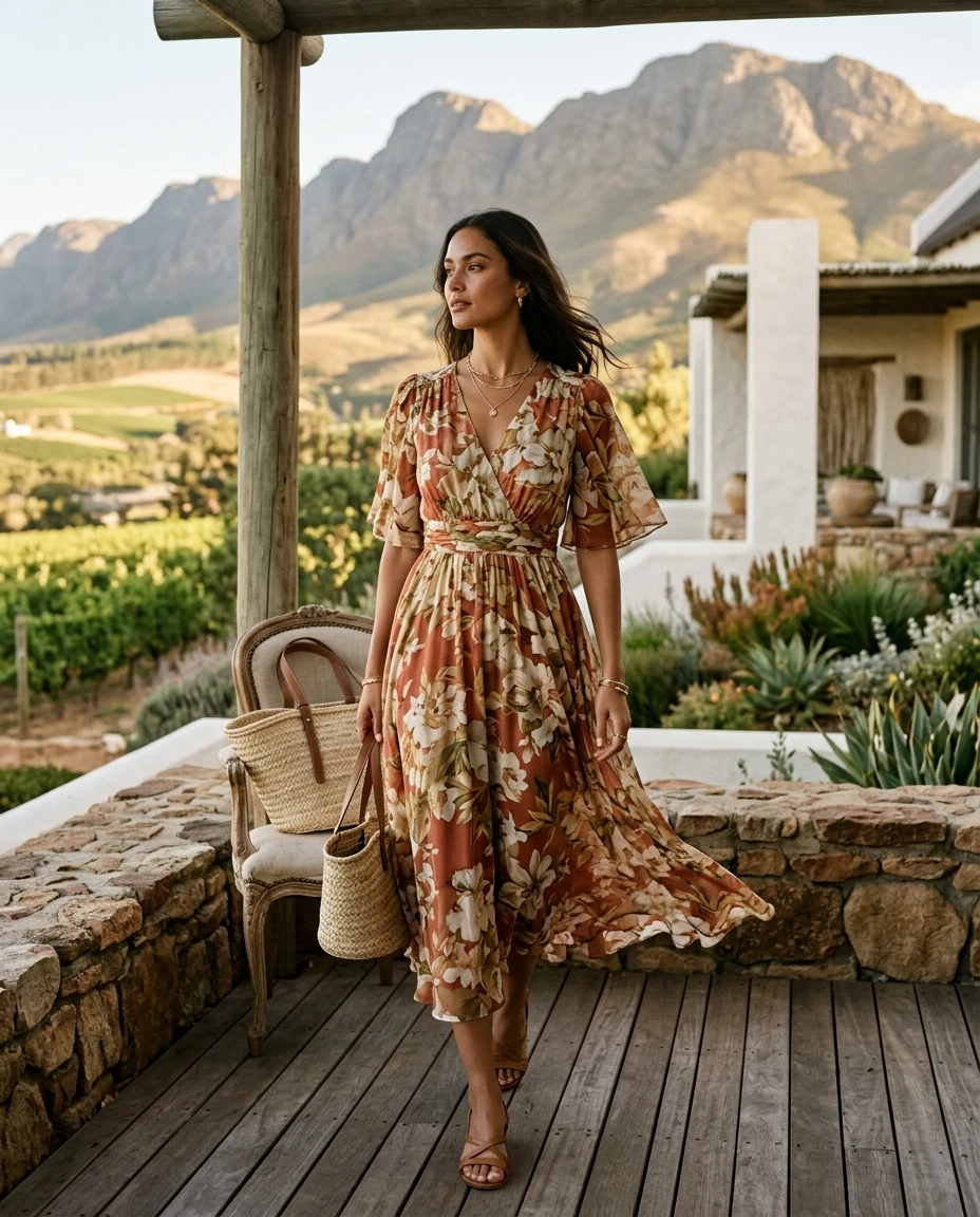 Gemma Deeks Style Guide: Elegant Chic Designer Summer Dresses in South Africa Summer 2026