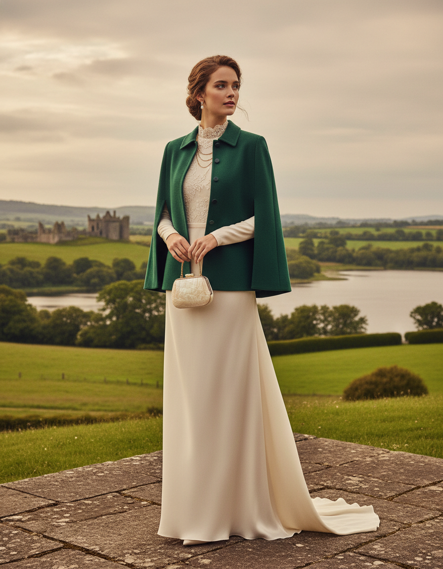 Gemma Deeks Style Guide: Elegant Chic dinner outfit in Ireland Summer 2026