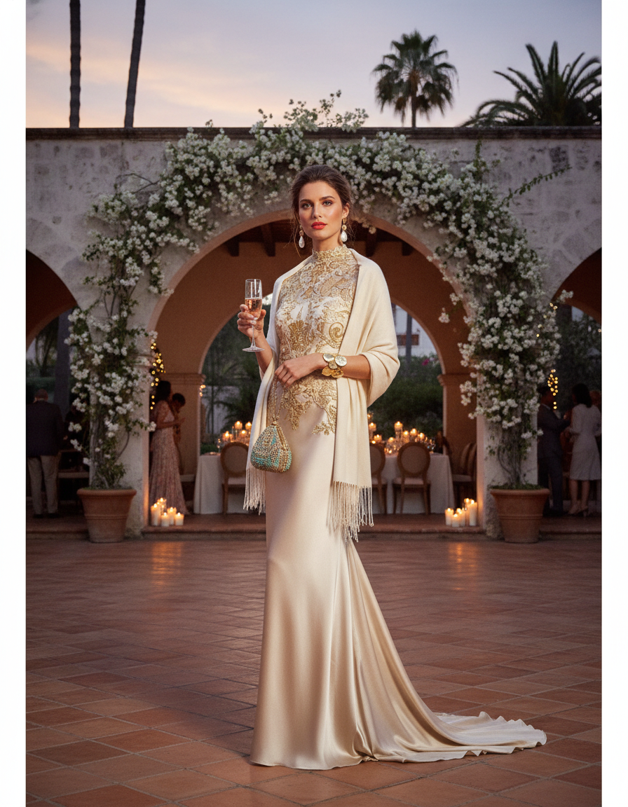 Gemma Deeks Style Guide: Elegant Chic Holiday parties in Mexico Summer 2026