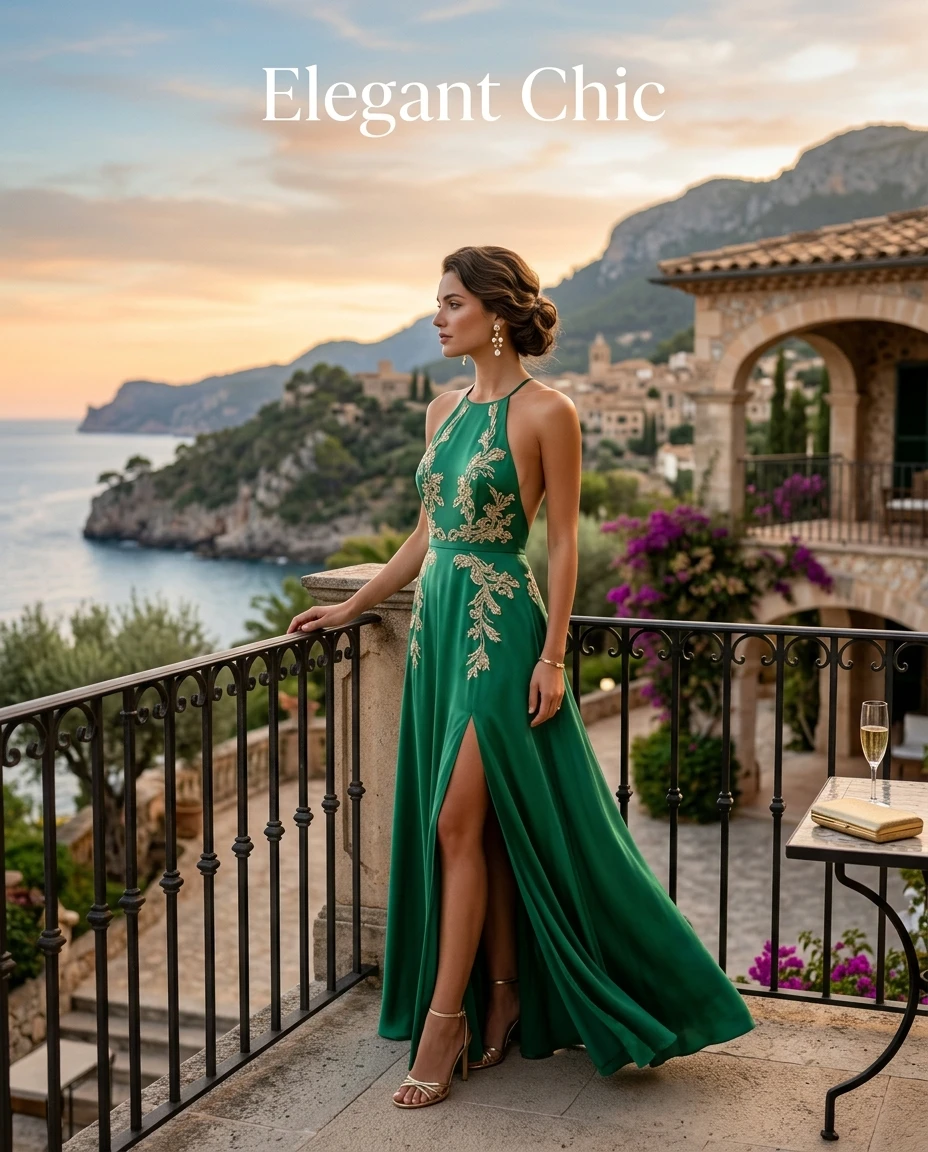 Gemma Deeks Style Guide: Elegant Chic Holiday parties in Spain Summer 2026