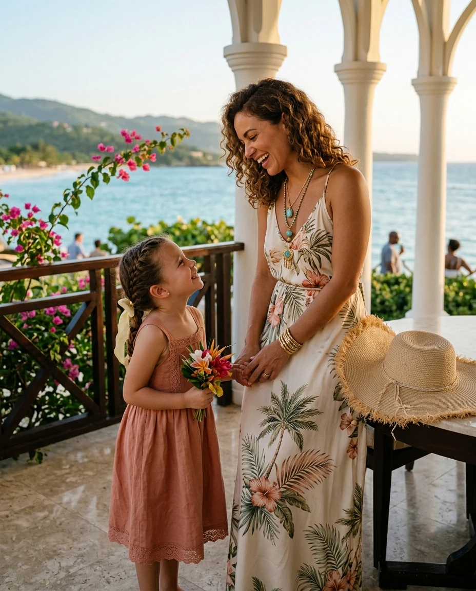 Gemma Deeks Style Guide: Elegant Chic Mother’s Day in Montego Bay Summer 2026