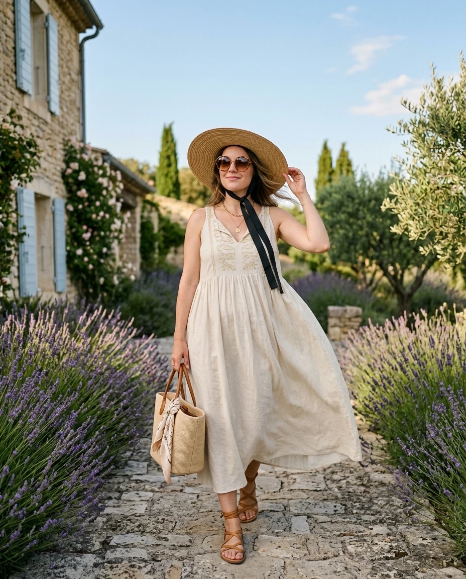 Gemma Deeks Style Guide: Elegant Chic Mother’s Day in Provence France Summer 2026
