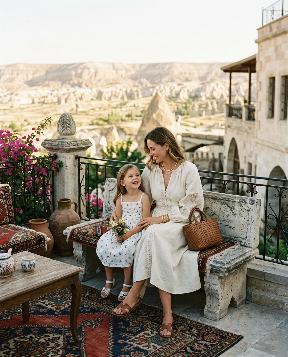 Gemma Deeks Style Guide: Elegant Chic Mother’s Day in Turkey Summer 2026