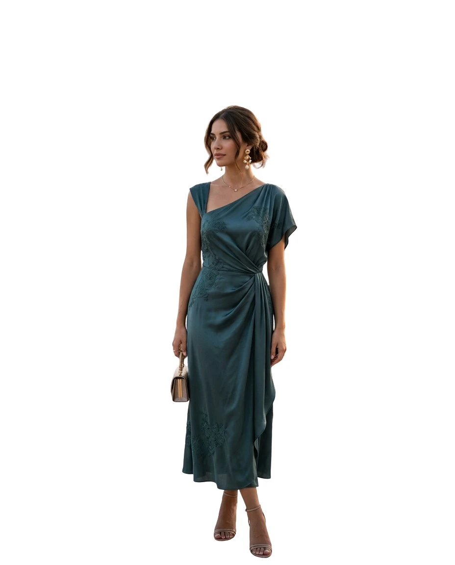 Gemma Deeks Style Guide: Elegant Chic wedding guest dress in Istanbul Summer 2026